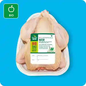 NUR NUR NATUR Bio-Landhähnchen, Ganzes frisches Hähnchen