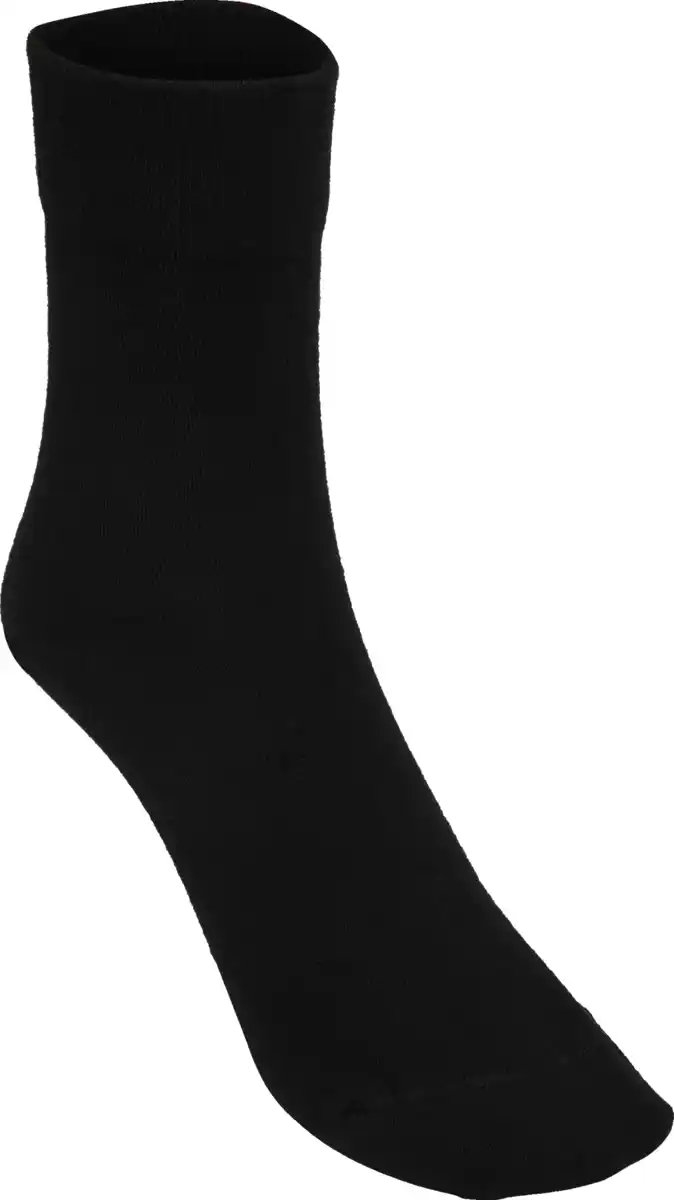 Bild 1 von IDEENWELT Socken ohne Gummibund 2er-Pack schwarz Gr. 35/38