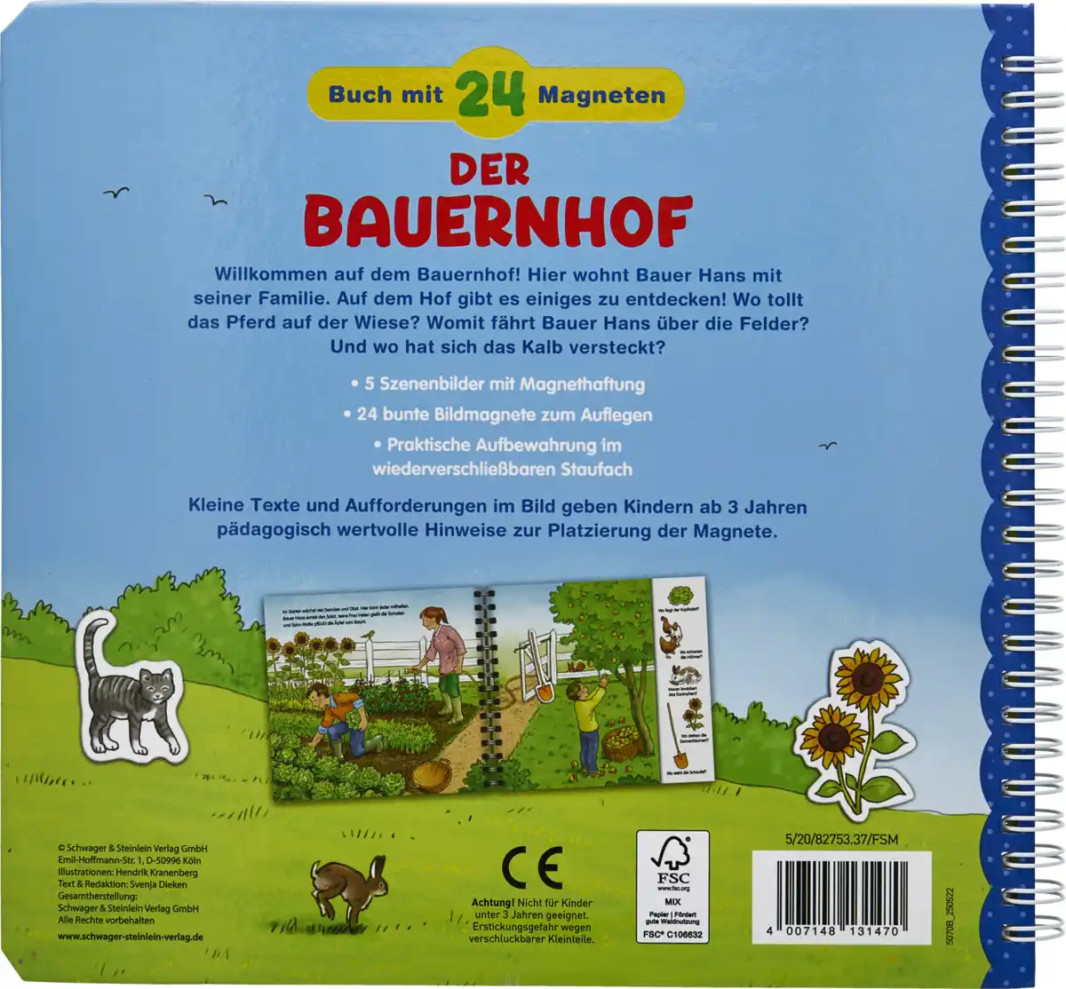 Bild 2 von Schwager & Steinlein Magnetbuch Bauernhof