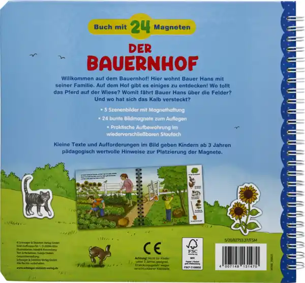 Bild 2 von Schwager & Steinlein Magnetbuch Bauernhof
