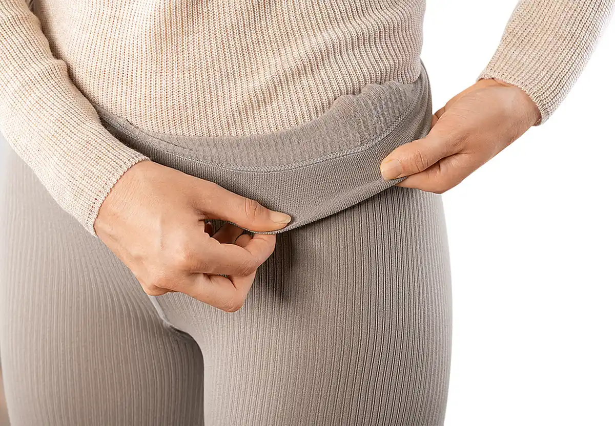 Bild 2 von IDEENWELT Thermo-Leggings beige Gr. M