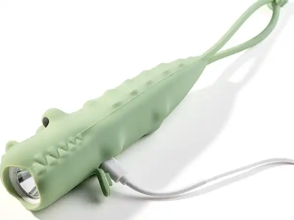 Bild 2 von IDEENWELT Akku-Taschenlampe Alligator