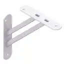 Bild 1 von Element System Metallkonsole 'Magnetic' weiß 18 x 18 cm