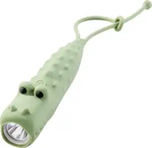 IDEENWELT Akku-Taschenlampe Alligator