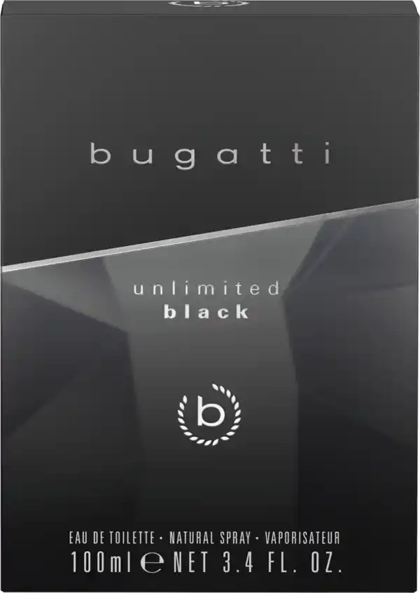 Bild 2 von bugatti Unlimited Black, EdT 100ml, 100 ml