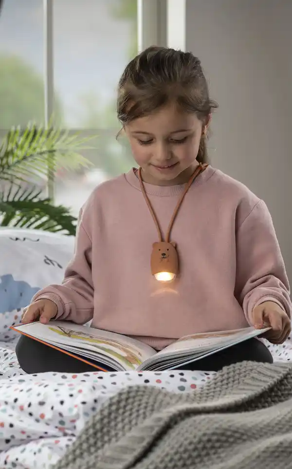 Bild 3 von IDEENWELT LED Akku-Leseleuchte Bär