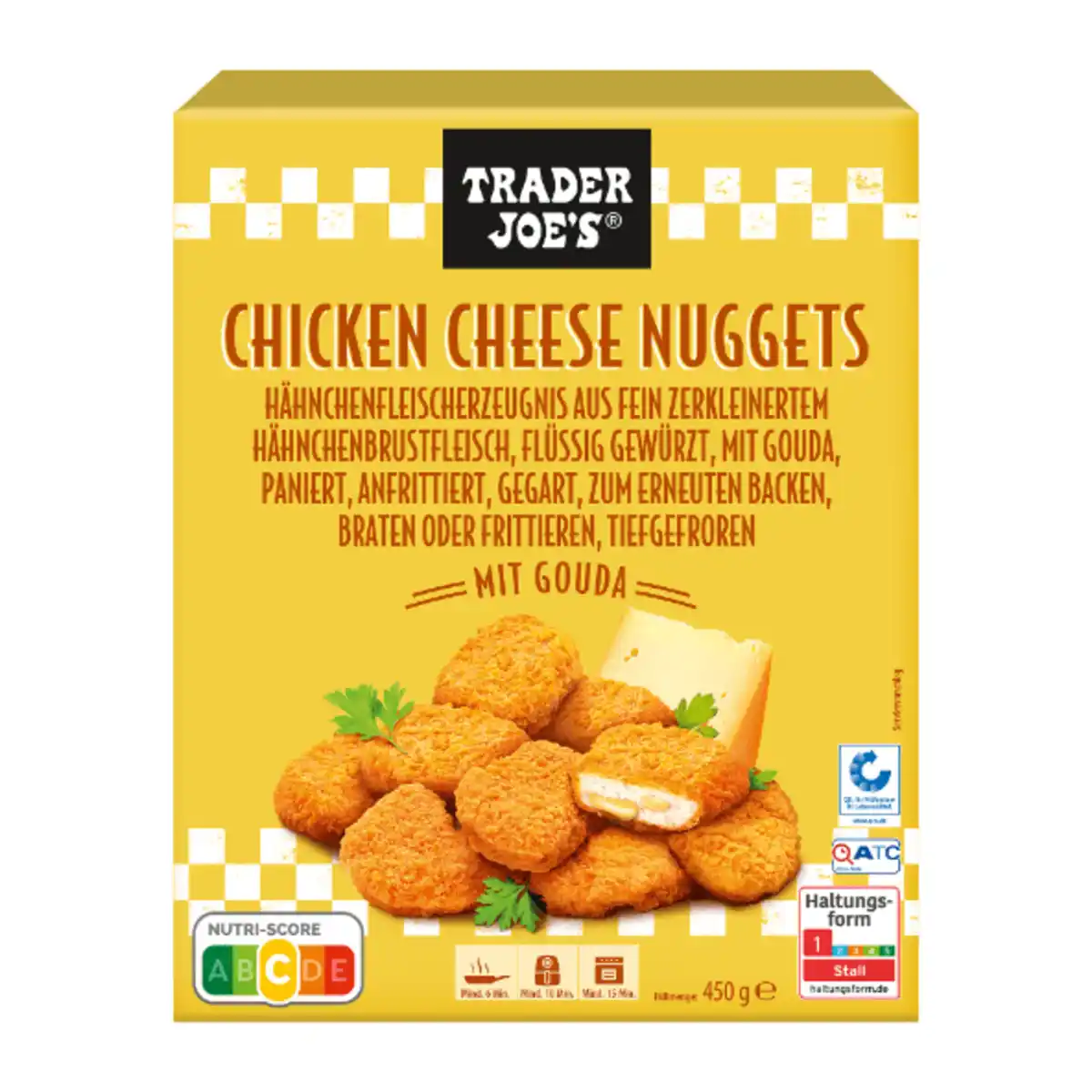 Bild 1 von TRADER JOE’S Chicken-Cheese-Nuggets 450g