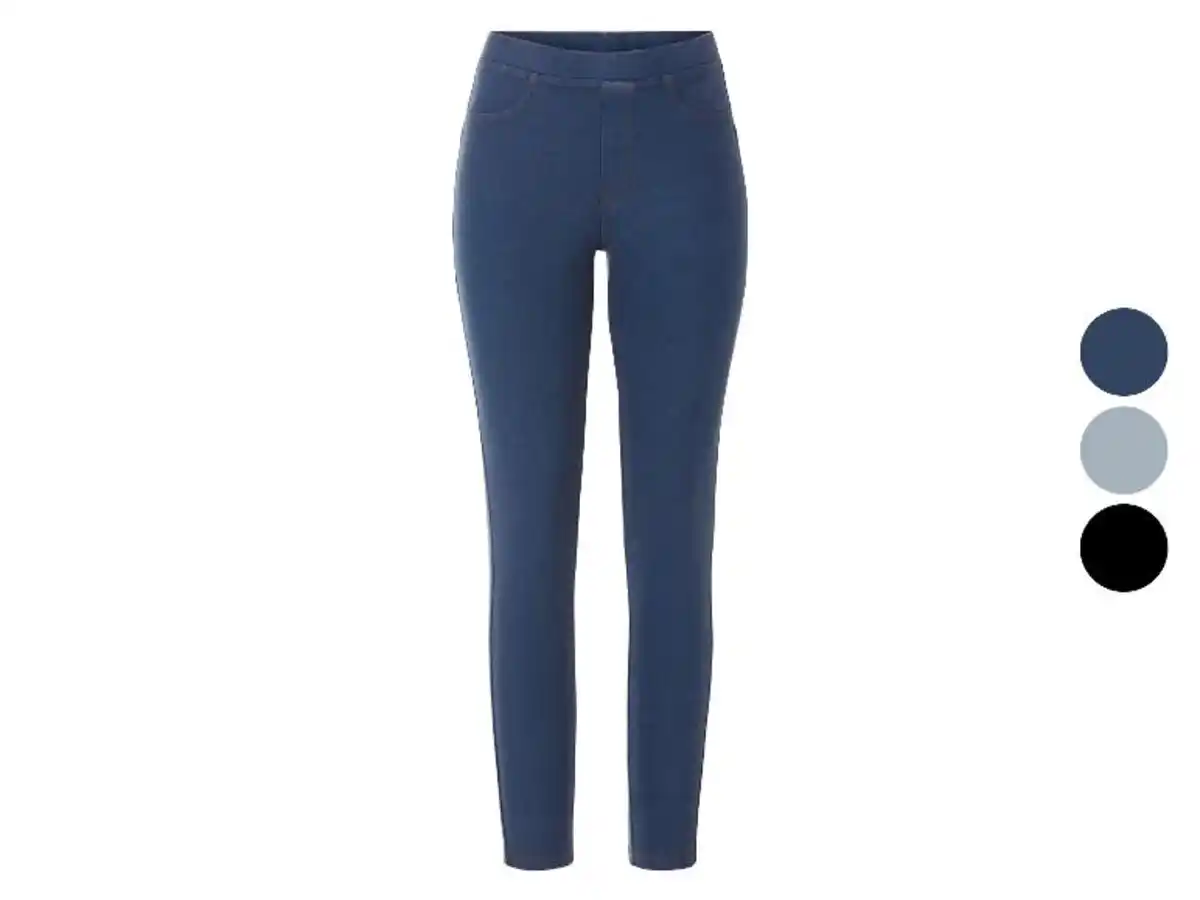 Bild 1 von esmara® Damen Jeggings, Slim Fit, hohe Leibhöhe