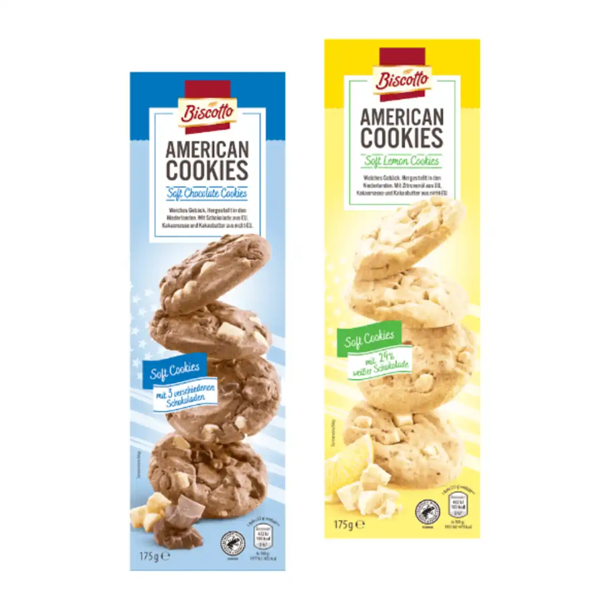 Bild 1 von BISCOTTO American Cookies 175g