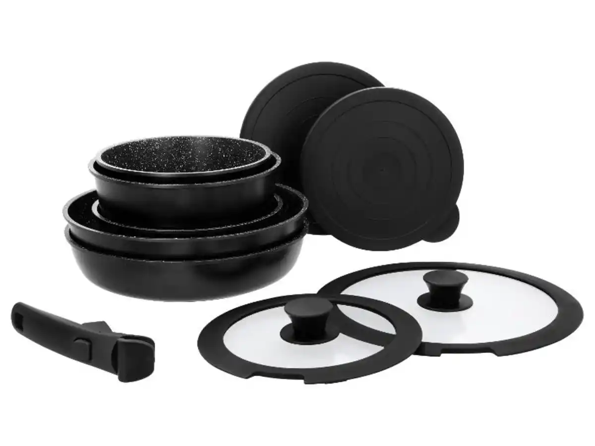 Bild 1 von SILVERCREST® Aluguss-Topf- und -Pfannen-Set, 10-teilig