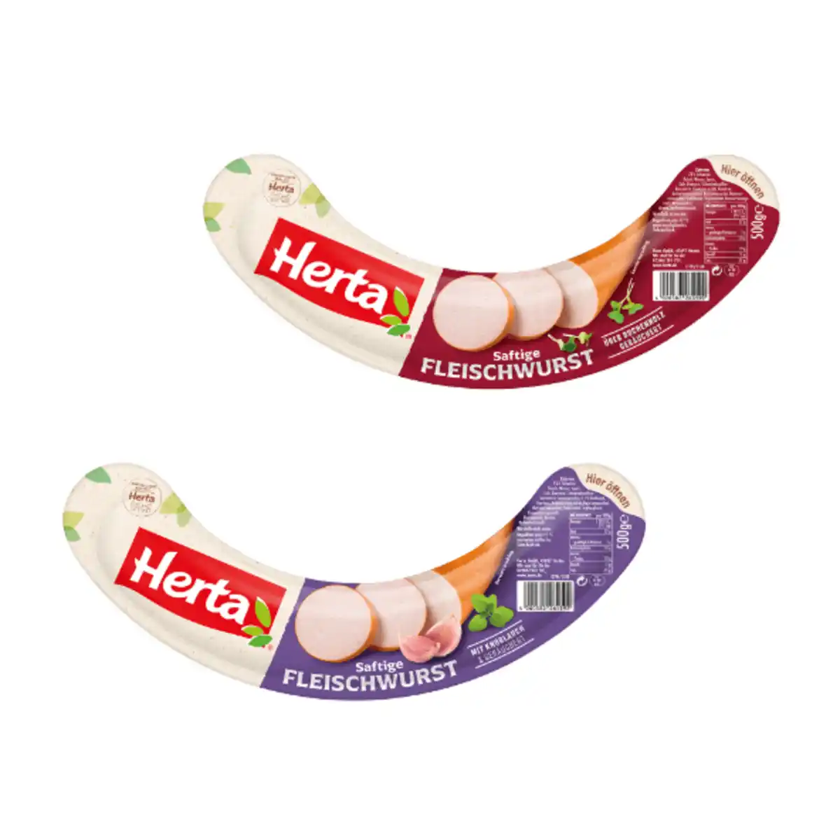 Bild 1 von HERTA Fleischwurst 500g