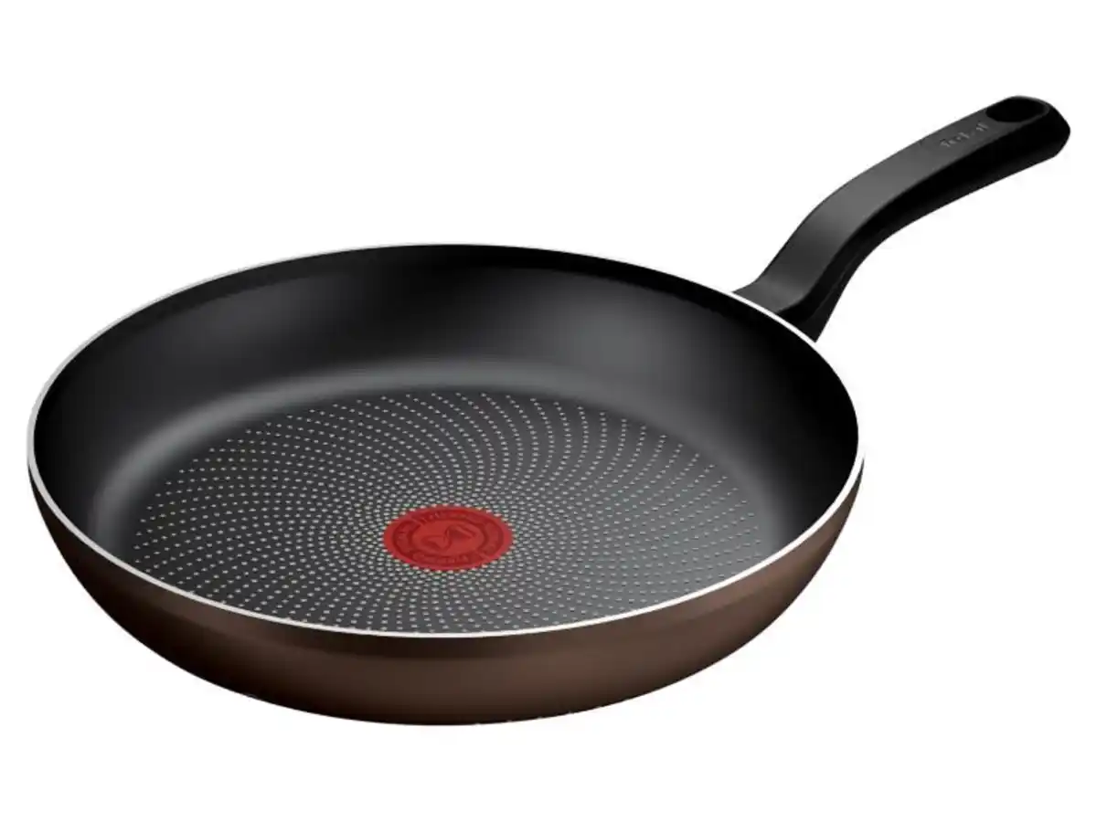 Bild 1 von Tefal Light Cook Bratpfanne 28 cm, Leichte Pfanne, Antihaftbeschichtung, Induktion, Aluminium, braun »H0590653«