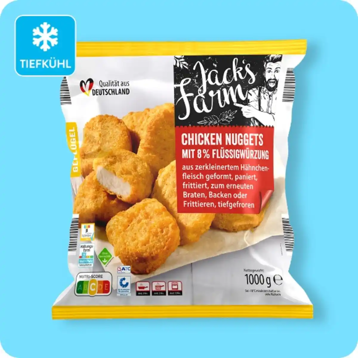 Bild 1 von JACK’S FARM Chicken Nuggets