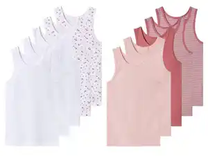lupilu® Kinder Unterhemden, 5 Stück