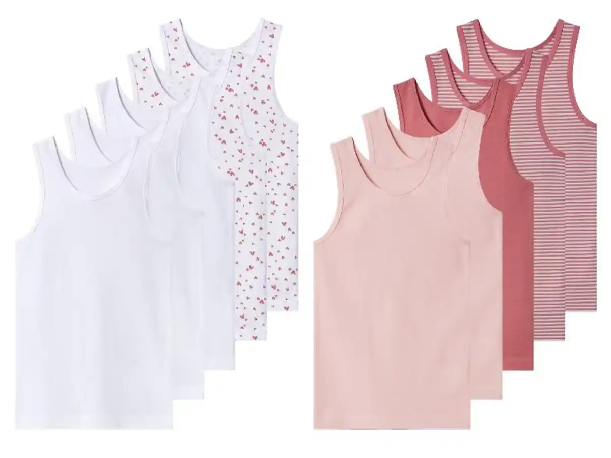 Bild 1 von lupilu® Kinder Unterhemden, 5 Stück