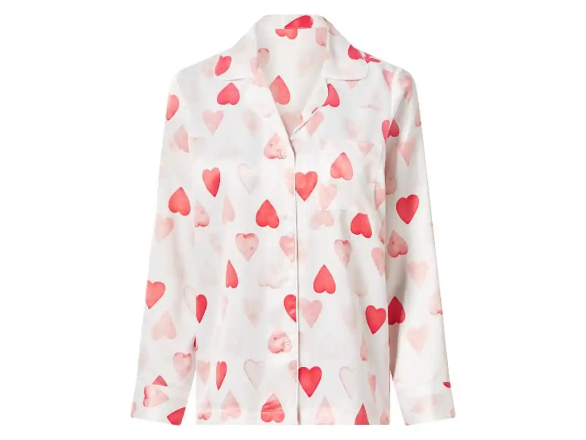 Bild 2 von esmara® Damen Satin-Pyjama