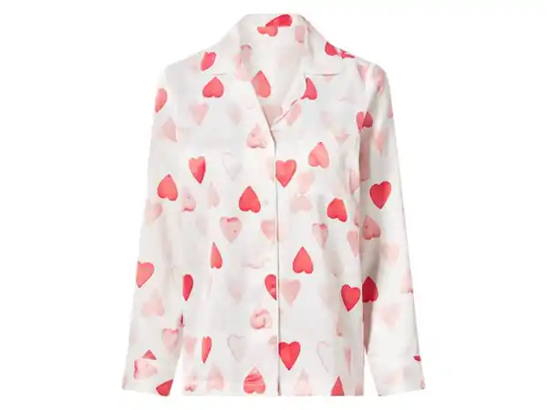 Bild 2 von esmara® Damen Satin-Pyjama