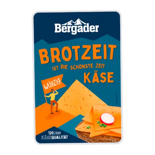 Bild 3 von BERGADER Käsescheiben 125g
