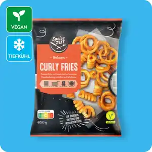 SPEISE ZEIT Curly Fries oder Cross Fries