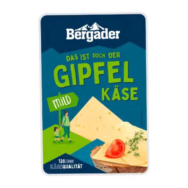 Bild 2 von BERGADER Käsescheiben 125g