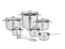 Bild 4 von GSW Kochtopf-Set Rigo, 13-teilig, Edelstahl
