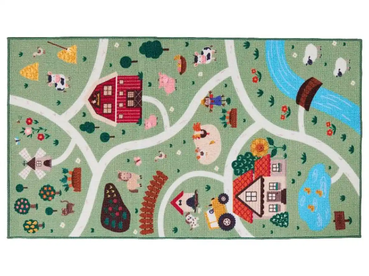 Bild 1 von LIVARNO® Kinder Spielteppich, 75x133cm (farm)