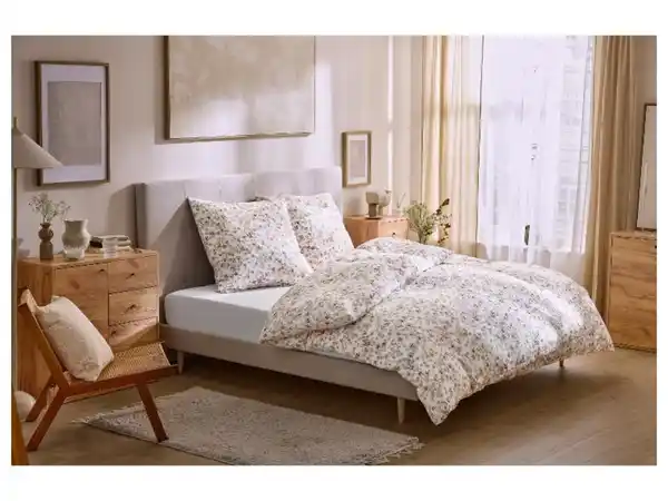 Bild 3 von LIVARNO® Satin-Bettwäsche, 135 x 200 cm