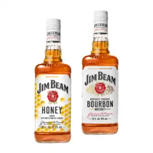 JIM BEAM Bourbon Whiskey / Honey 0,7L