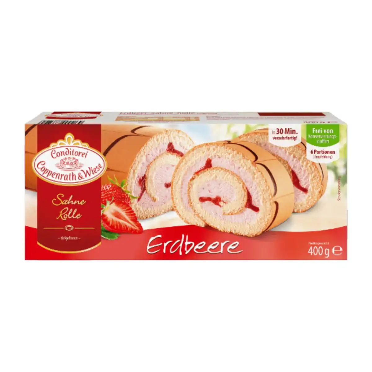 Bild 1 von COPPENRATH & WIESE Sahne-Rolle Erdbeer 400g