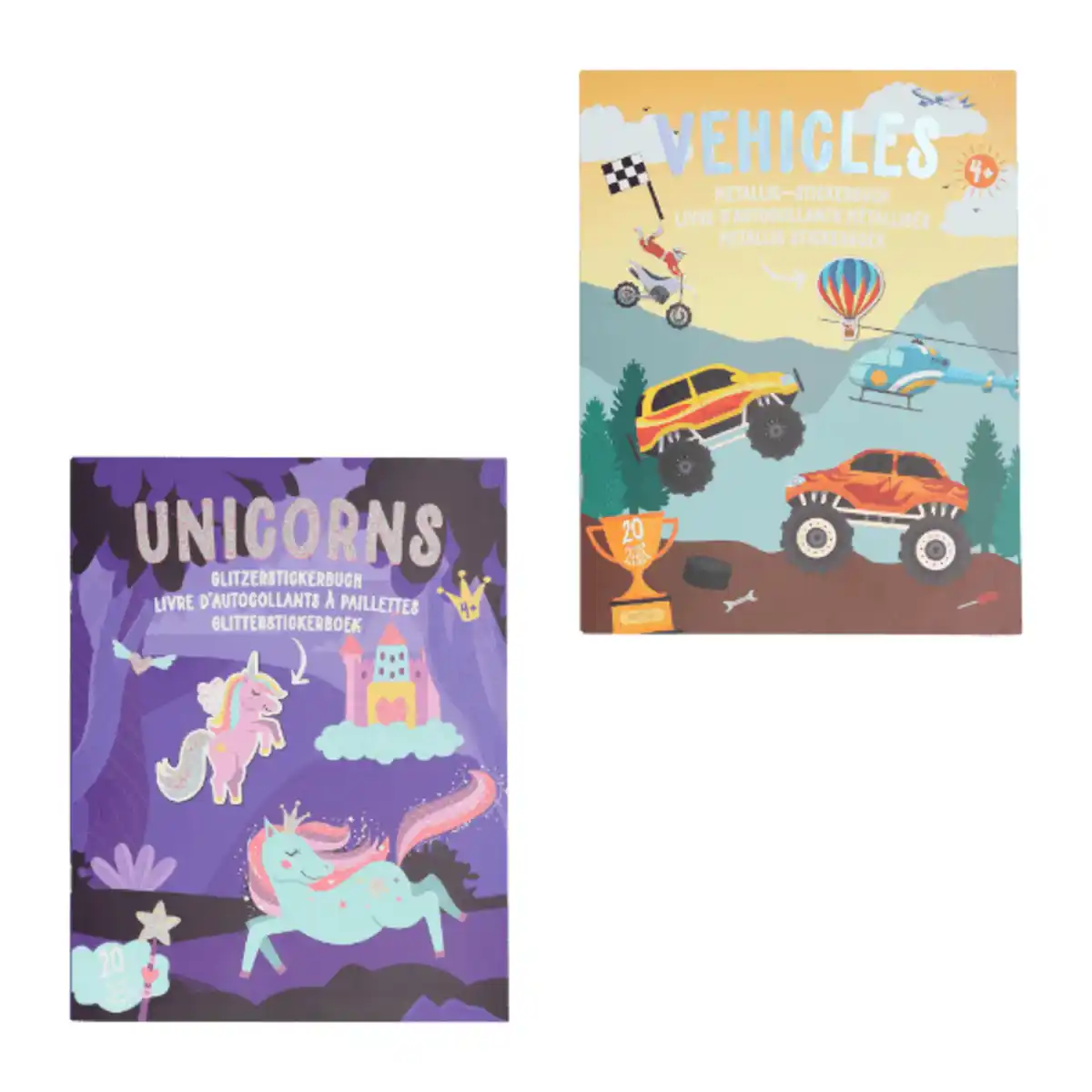 Bild 1 von Glitzer- / Metallic-Stickerbuch