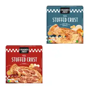 TRADER JOE’S Stuffed Crust Pizza
