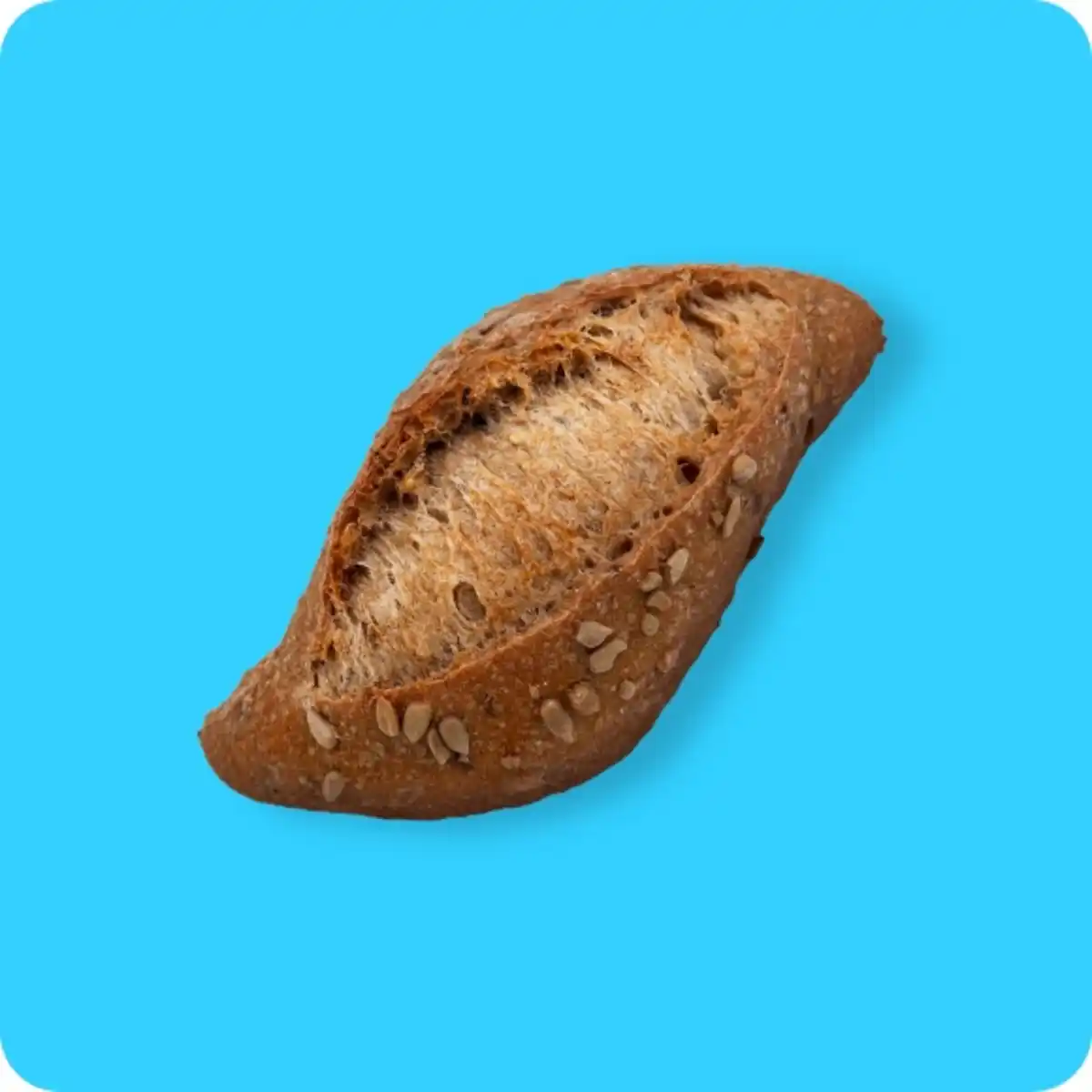 Bild 1 von MEINE BACKWELT Sonnenblumenkrüstchen, Aus dem Backofen; lange Teigführung; im Steinofen gebacken; mehrmals täglich frisch gebacken; nur in teilnehmenden BACKWELT Filialen² erhältlich³; je Stüc