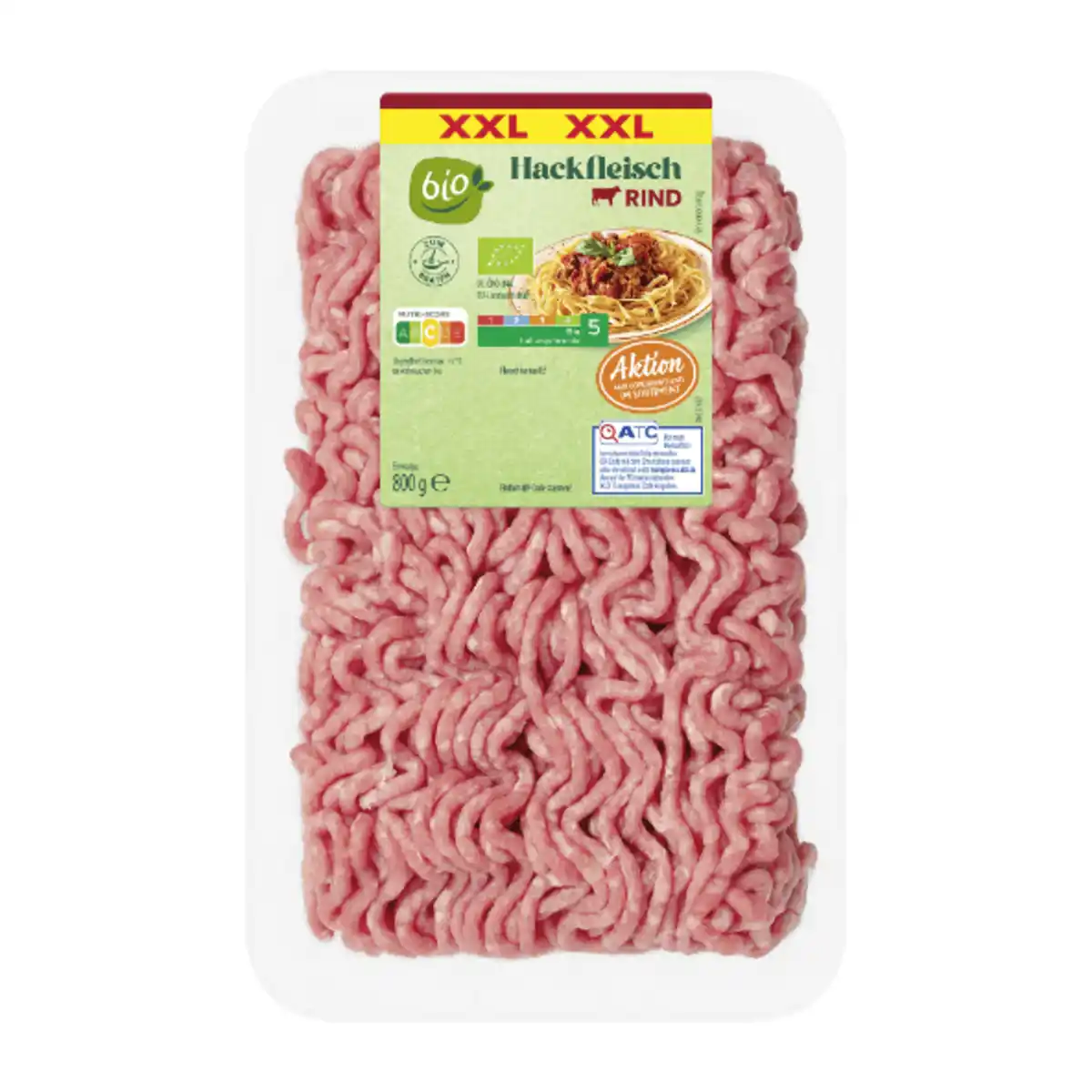 Bild 2 von BIO Rinderhackfleisch XXL 800g