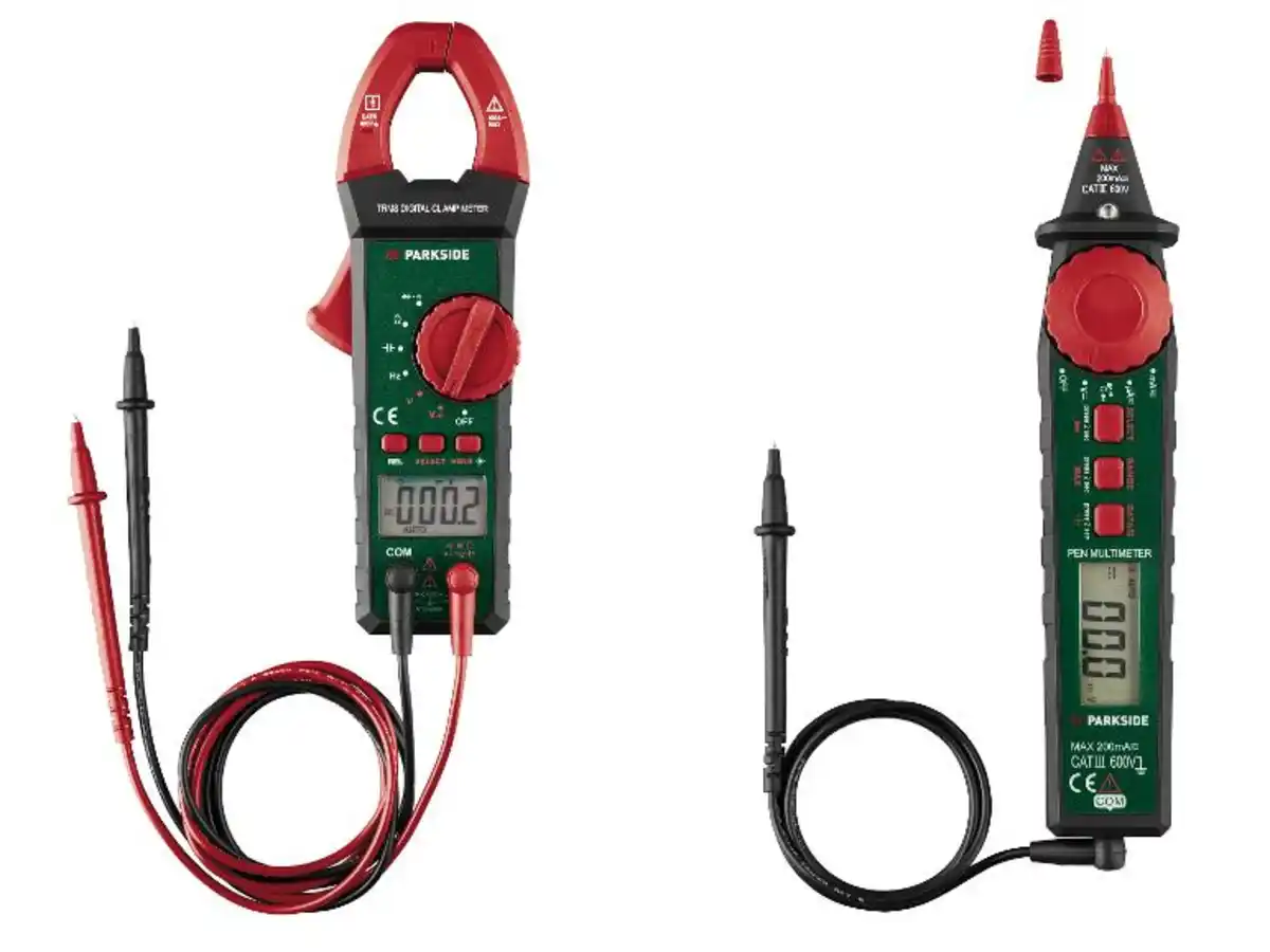 Bild 1 von PARKSIDE® Zangenamperemeter »PZM 2 B4« / Stift-Multimeter »PSM 2 B4«