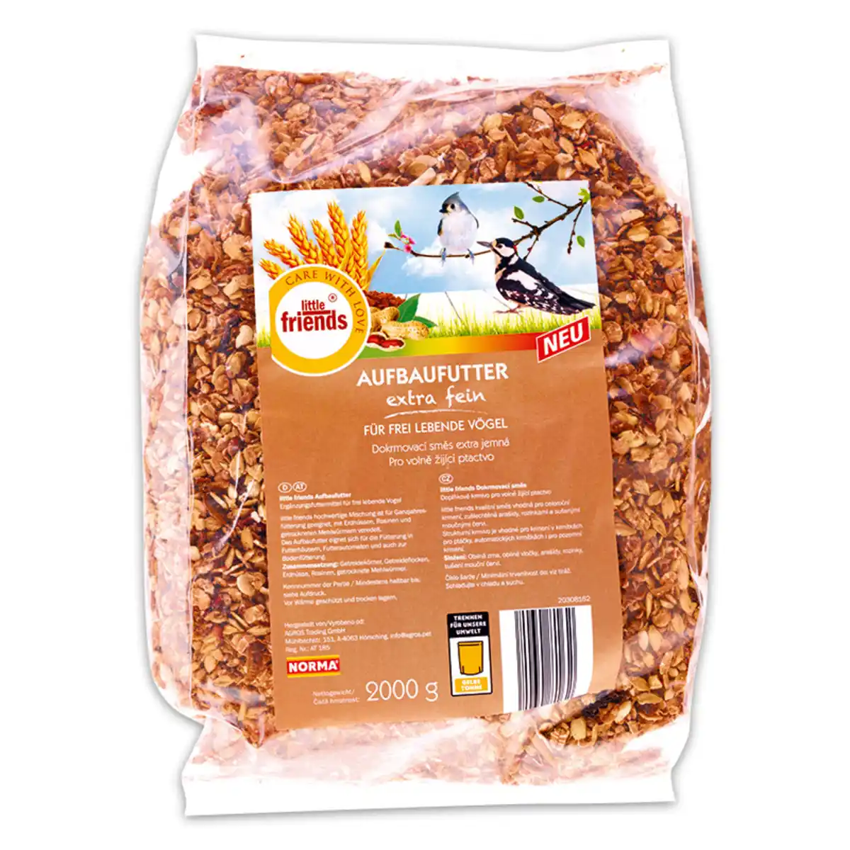 Bild 2 von Little-Friends Aufbaufutter / Energie-Fettfutter