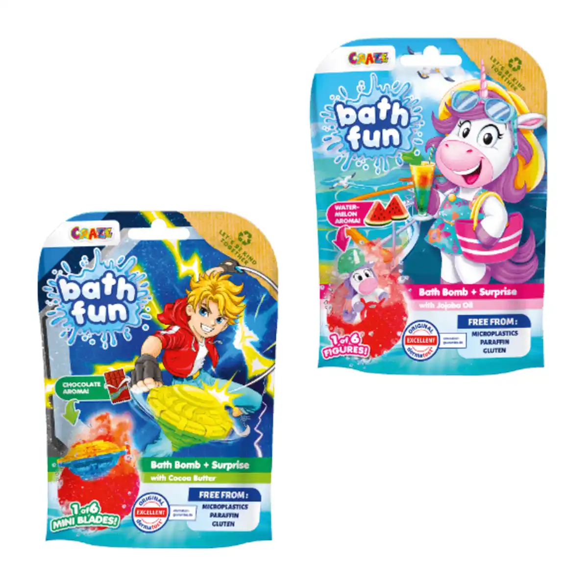 Bild 1 von CRAZE Badekugel mit Überraschung 100g