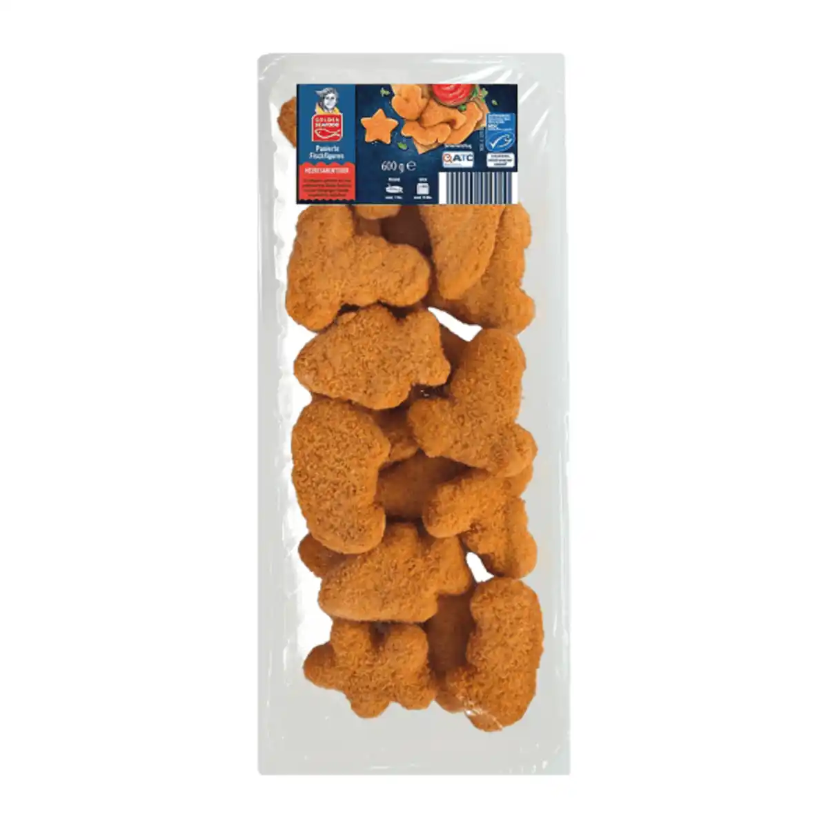 Bild 2 von GOLDEN SEAFOOD Fischfiguren XXL 600g