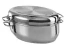 Bild 2 von GSW  Edelstahl Bräter oval 38 cm, 3 in 1