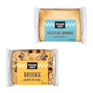 TRADER JOE’S Brookie/Brownie Cheesecake