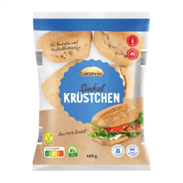 Bild 3 von GOLDÄHREN Dinkel- und Kartoffelkrüstchen 480g