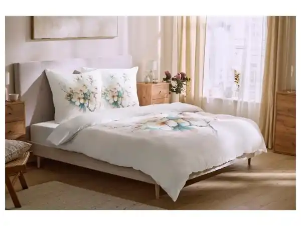 Bild 3 von LIVARNO® Satin-Spannbettlaken, 140-160 x 200 cm