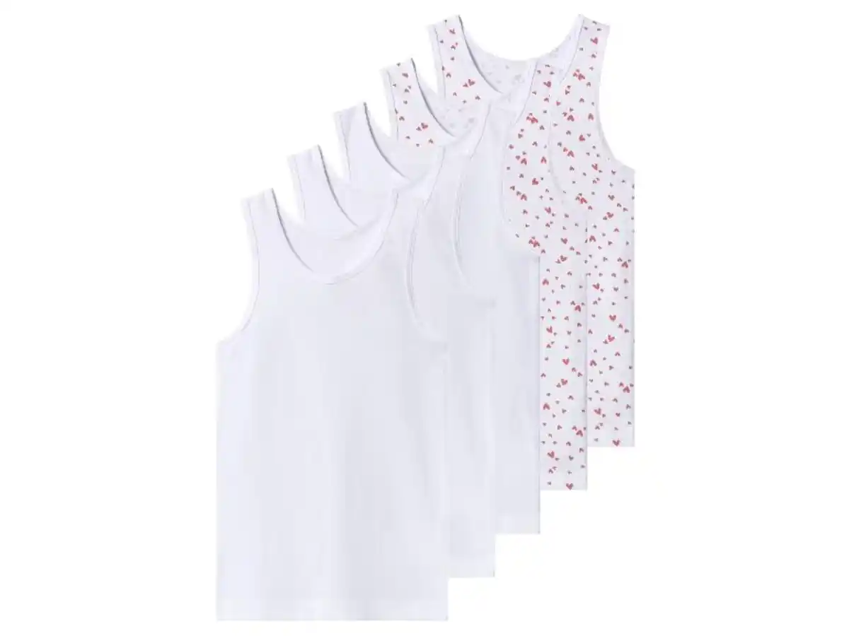 Bild 2 von lupilu® Kinder Unterhemden, 5 Stück