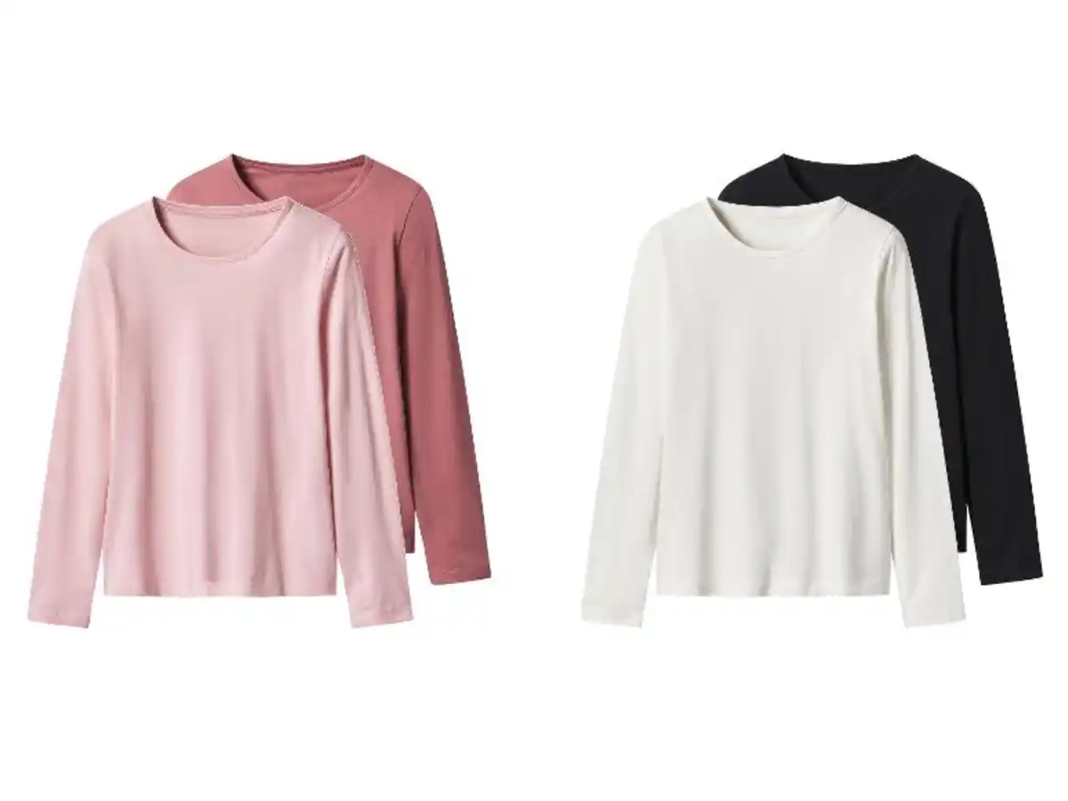 Bild 1 von Esmara Kids Kinder Langarmshirts, 2 Stück