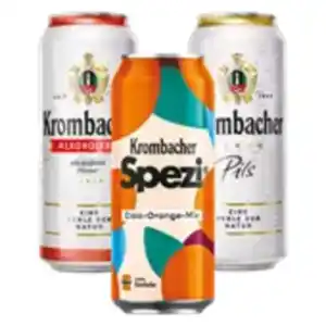 Krombacher Pils, Alkoholfrei oder Spezi