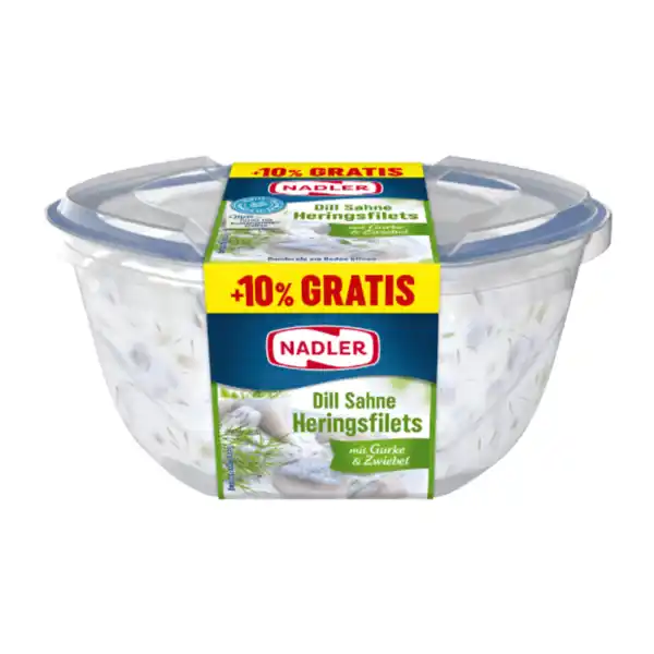 Bild 3 von NADLER Sahne-Heringsfilets 440g