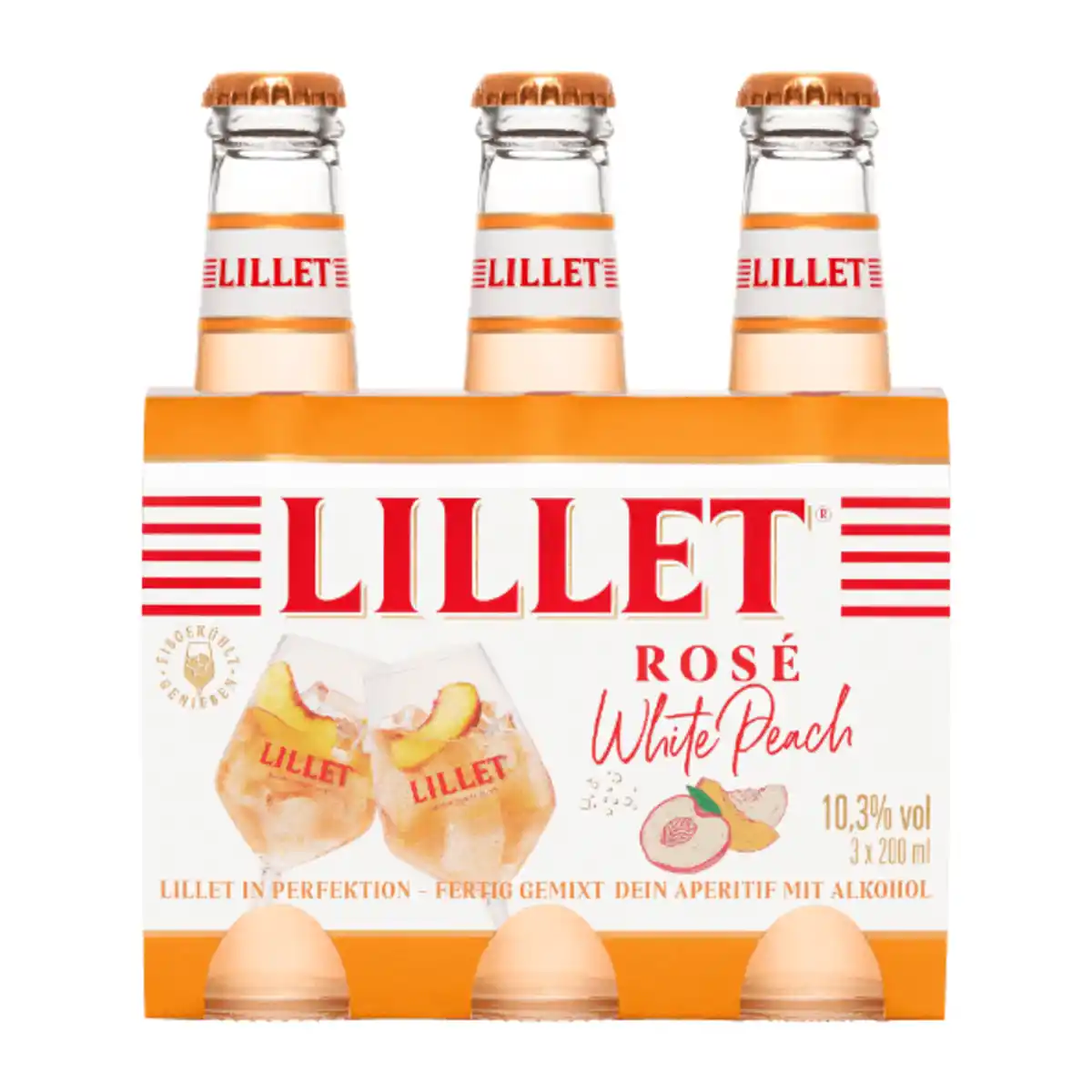 Bild 1 von LILLET Rosé White Peach 0,2L
