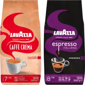 Lavazza Caffè Crema oder Espresso