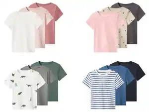 lupilu® Mädchen T-Shirts / Jungen T-Shirts, 3 Stück