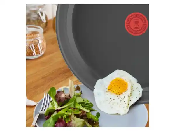 Bild 2 von Tefal Resistal Bratpfanne 24 cm, Keramikpfanne Induktion, Keramik-Antihaftbeschichtung, Aluminium, grau »C4330433«