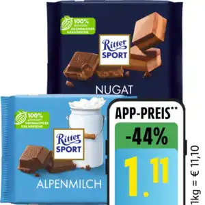 Ritter Sport Schokolade Bunte Vielfalt